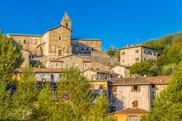 Středověká Vesnice Emilia Romagna — Stock fotografie