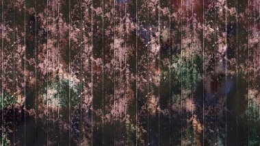 Soyut arkaplan renkli ve yaratıcı bir duvar tasvir eder