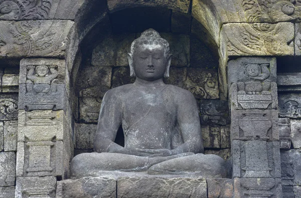 Borobudur, Yogyakarta, Java, Indonesia — Stok fotoğraf