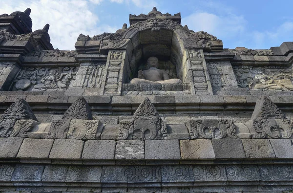 Borobudur, Yogyakarta, Giava, Indonesia — Foto Stock