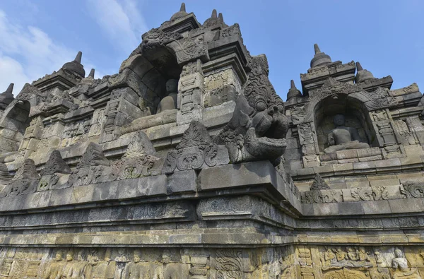 Borobudur, Yogyakarta, Java, Indonesia — Zdjęcie stockowe