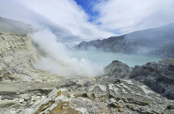 Kawah Ijen, Java, Indonesia — Stock Photo, Image