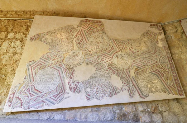 Mosaico, Madaba, Jordania — Foto de Stock