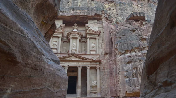 Petra en Jordania — Foto de Stock