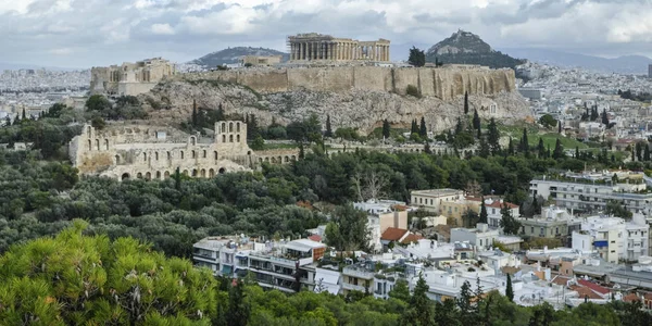 Acrópolis Atenas Grecia — Foto de Stock