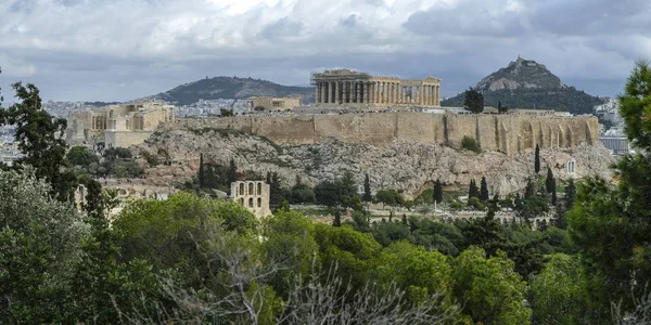 Акрополь Афінах Греція — стокове фото