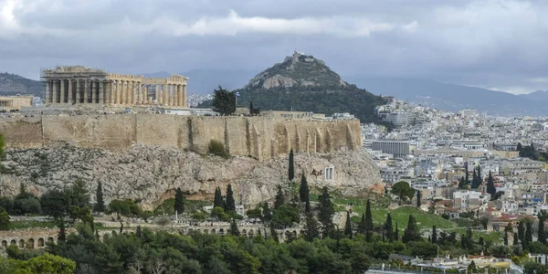 Akropolis Athénách Řecko — Stock fotografie