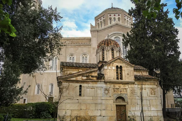 Iglesia Agios Eleftherios Atenas Grecia —  Fotos de Stock