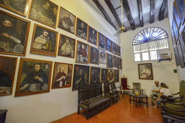 Cartagena Kolumbie Srpna Klášter San Pedro Claver Založili Jezuité První — Stock fotografie