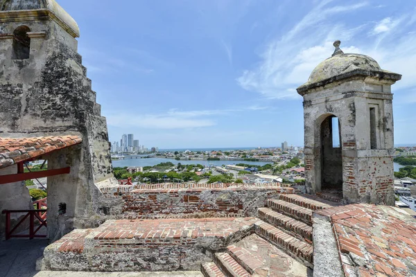 San Felipe Barajas Castle Cartagena Kolombiya — Stok fotoğraf