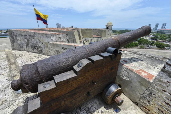 San Felipe Barajas Castle Cartagena Colombia — Stock Photo, Image