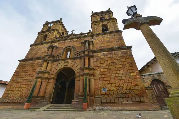 コロンビア バリチャラの大聖堂Inmaculada概念 — ストック写真