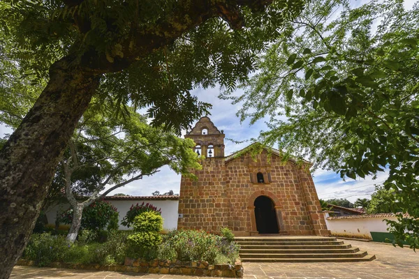 Capilla Jesús Resucitado Barichara Colombia — Foto de Stock