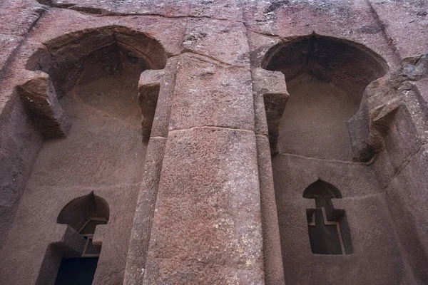 Gabriel Rufael Bahis Kiliseler Lalibela Kaya Oyulmuş Etiyopya — Stok fotoğraf