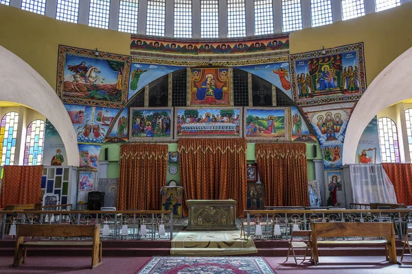Aksum Ethiopië Januari Kerk Van Onze Lieve Vrouwe Maria Van — Stockfoto