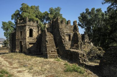 Fasil Ghebbi, Unesco Dünya Mirası Gondar, Etiyopya.