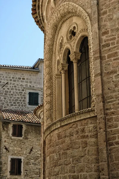 Iglesia Antigua Ciudad Vieja Kotor Montenegro — Foto de Stock