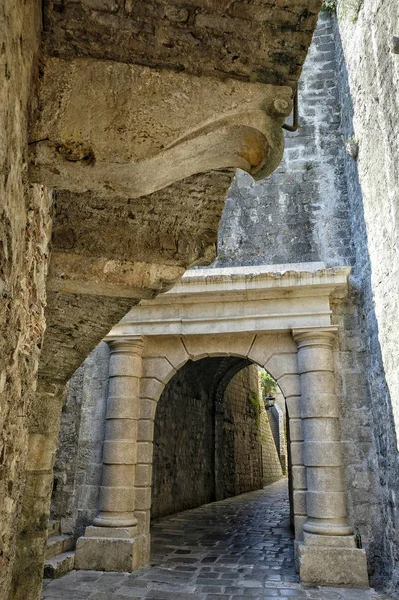 Entrada Casco Antiguo Kotor Montenegro — Foto de Stock