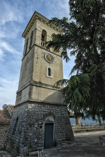 Iglesia Católica San Jerónimo Casco Antiguo Herceg Novi Montenegro — Foto de Stock