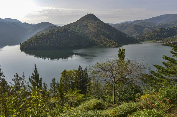 Jezero Kivu Rwandě — Stock fotografie