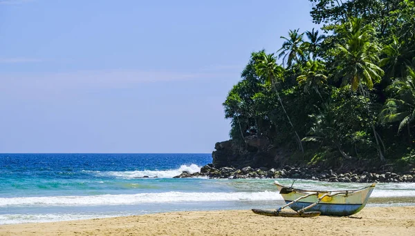 Pláž Talalla Srí Lance — Stock fotografie
