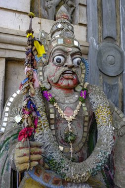 Colombo, Sri Lanka 'daki Sri Sivaraja Vinayagar Tapınağı' ndaki heykel.