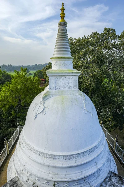 Anuradhapura Sri Lanka Luty 2020 Stupa Świątyni Buddyjskiej Isurumuniya Vihara — Zdjęcie stockowe