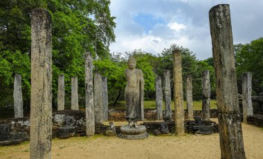 Polonnaruwa, Sri Lanka 'daki Atadage tapınağı..