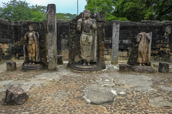 Monumento Ódio Construído Por Nissanka Malla Polonnaruwa Sri Lanka — Fotografia de Stock