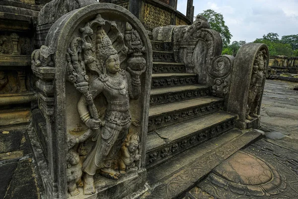 Vatadage Templo Budista Polonnaruwa Sri Lanka — Foto de Stock