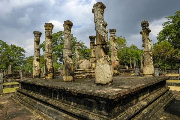 Latha Mandapaya Polonnaruwa Sri Lanka — Stok fotoğraf