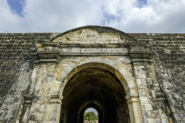 Jaffna, Sri Lanka - Şubat 2020: Jaffna Kalesi, Hollanda kalesi 21 Şubat 2020 'de Jaffna, Sri Lanka.