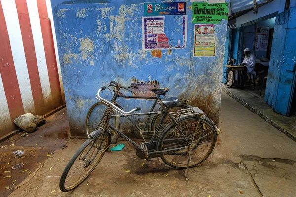 Jaffna Sri Lanka Februar 2020 Skredder Som Arbeider Jaffna Markedet – stockfoto