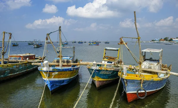 Jaffna Sri Lanka February 2020 Fishing Boats Fishing District Jaffna — 图库照片