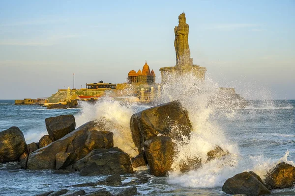 Estatua Thiruvalluvar Kanyakumari India — Foto de Stock