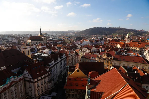 Panorama Prague Top View — Stock Photo, Image