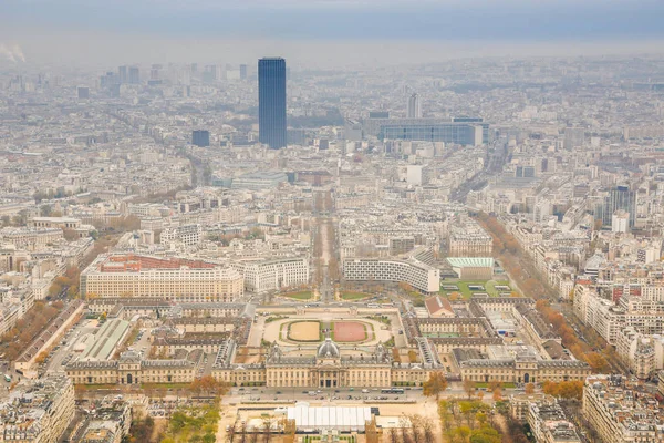 Blick Vom Eiffelturm Auf Paris Herbst — Stockfoto