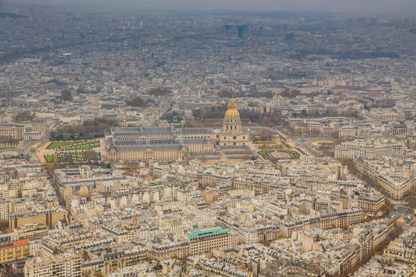 Blick Vom Eiffelturm Auf Paris Herbst — Stockfoto