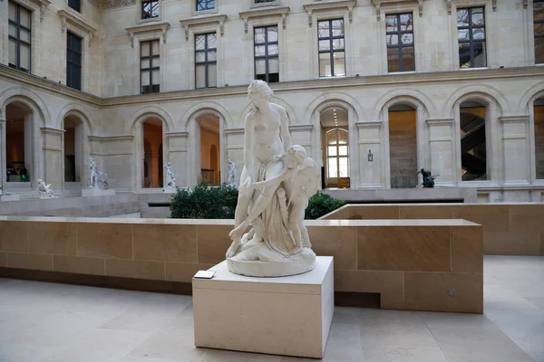 França Paris 2013 Museu Louvre Interior — Fotografia de Stock