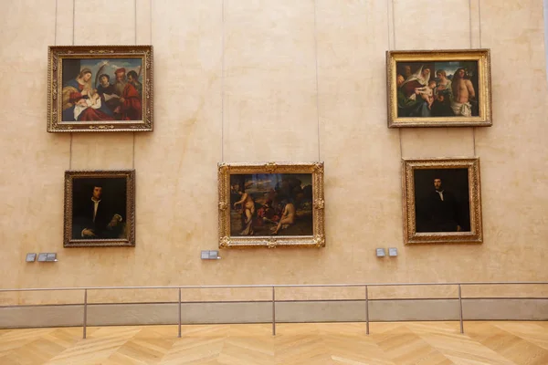 Fransa Paris 2013 Louvre Müzesi — Stok fotoğraf