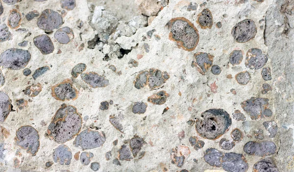 Concrete with expanded clay in a cut background texture — Stock Image Concrete Expanded Clay Cut Background Texture Stock Picture