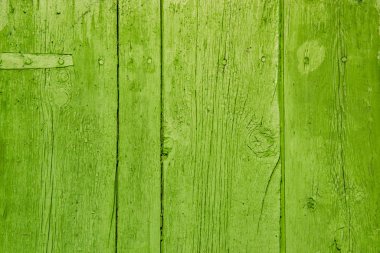 İç tasarım - yeşil ahşap duvar, eski tahta doku, grunge arkaplan