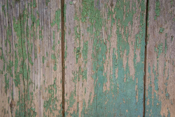 インテリアデザイン 緑の木製の壁 古い木の板の質感 グランジの背景 — ストック写真