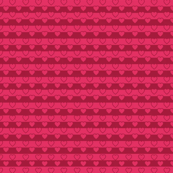 Herzmuster Hintergrund Für Valentinstag Grußkarte Geschenkpapier Einladung Liebeskonzept — Stockvektor