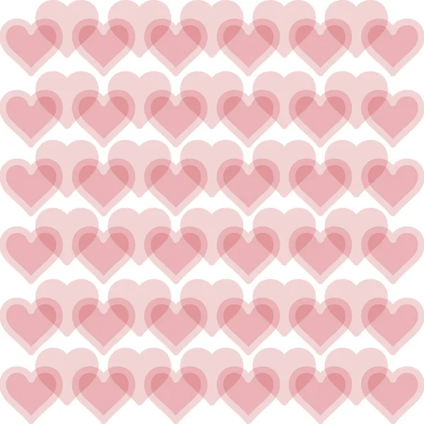 Heart Pattern Background Valentine Day Greeting Card Wrapping Paper Invitation — Stock Photo, Image
