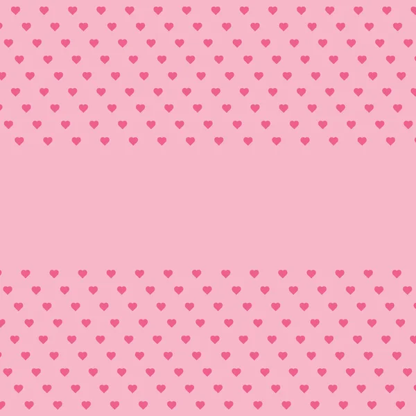 Pink heart background with empty place for text, greeting card for Valentine's day, wedding, mother's day, copy space — Stock Photo, Image