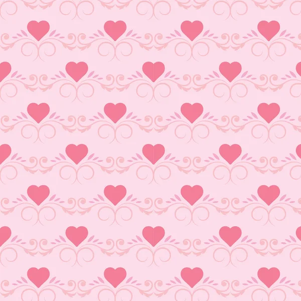 Padrão Coração Fundo Para Cartão Saudação Dia Dos Namorados Papel — Fotografia de Stock