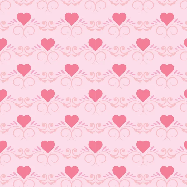 Heart Pattern Background Valentine Day Greeting Card Wrapping Paper Invitation — 스톡 사진