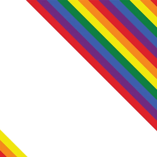 Tapeta Rainbow Pride Pozadí Valentýnský Vzor Retro Plochý Design Vektor — Stock fotografie