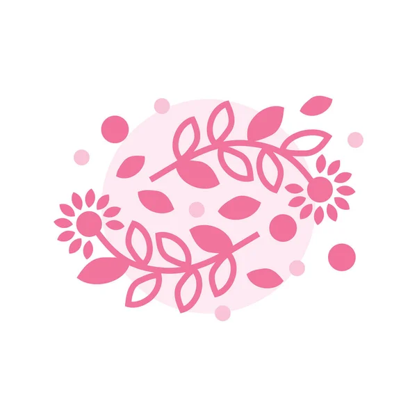 Flower logo template, illustration, nature florist logotype beauty industry company logo concept emblem, 8th march, mother\'s day or valentine\'s day art